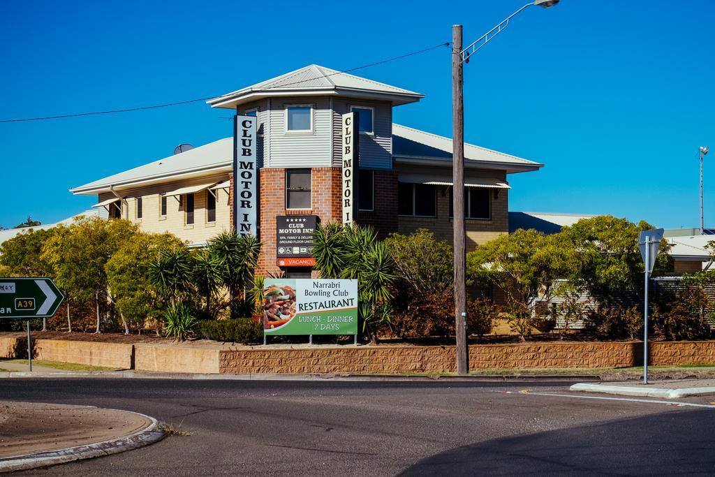 Club Motor Inn Narrabri Eksteriør billede